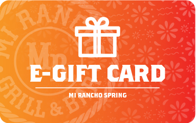 Mi Rancho E-Gift Cards - Gift one today!