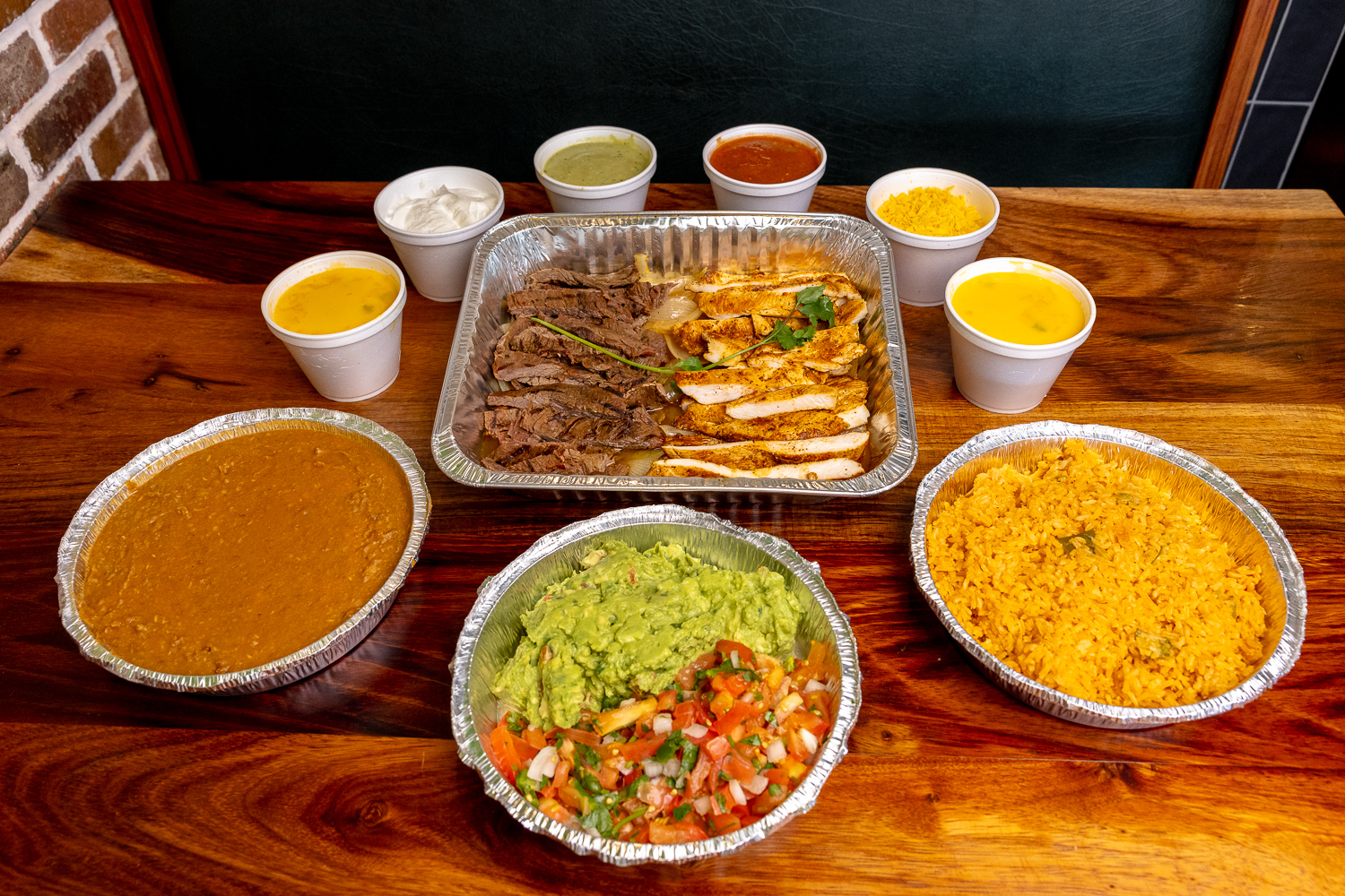 Mi Rancho Grande Box fajitas and sides