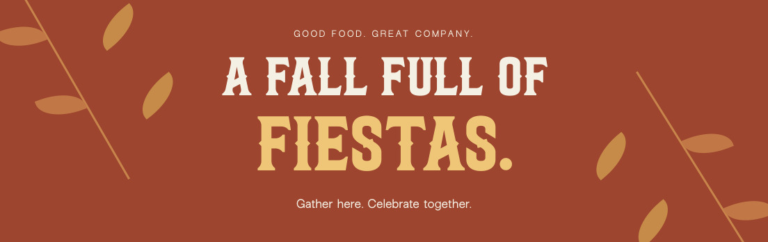 A fall full of fiestas — October 2026 newsletter